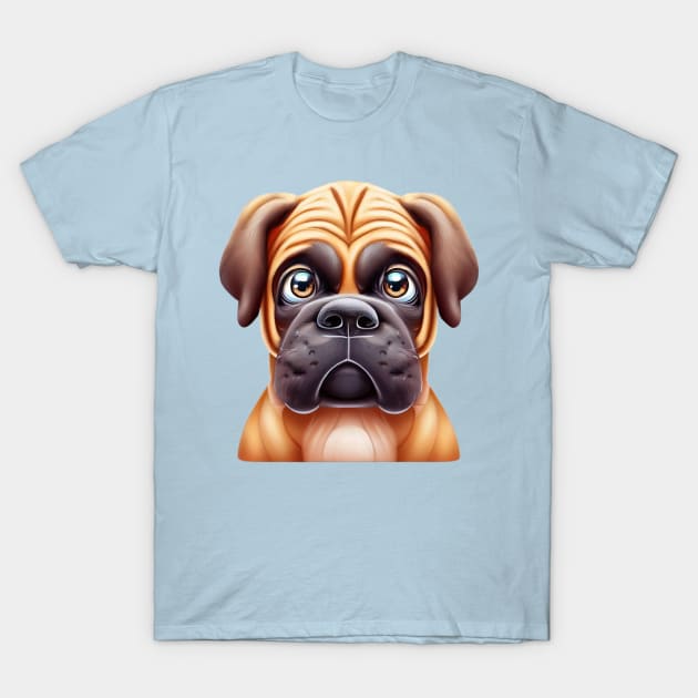 Howl-some Boerboel T-Shirt by Art By Mojo